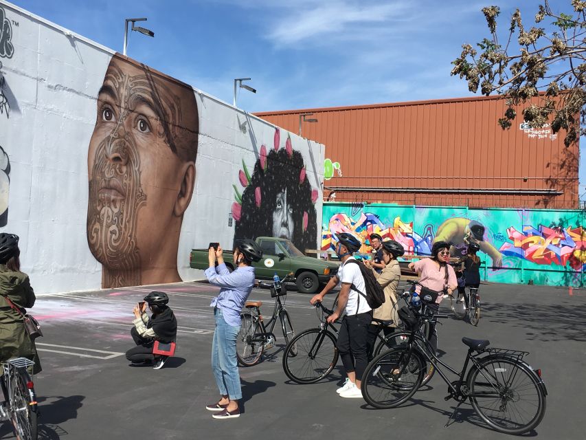 Los Angeles: Arts District Bike Tour & Urban Adventure - Entering the Arts District mindset from Grand Central Market