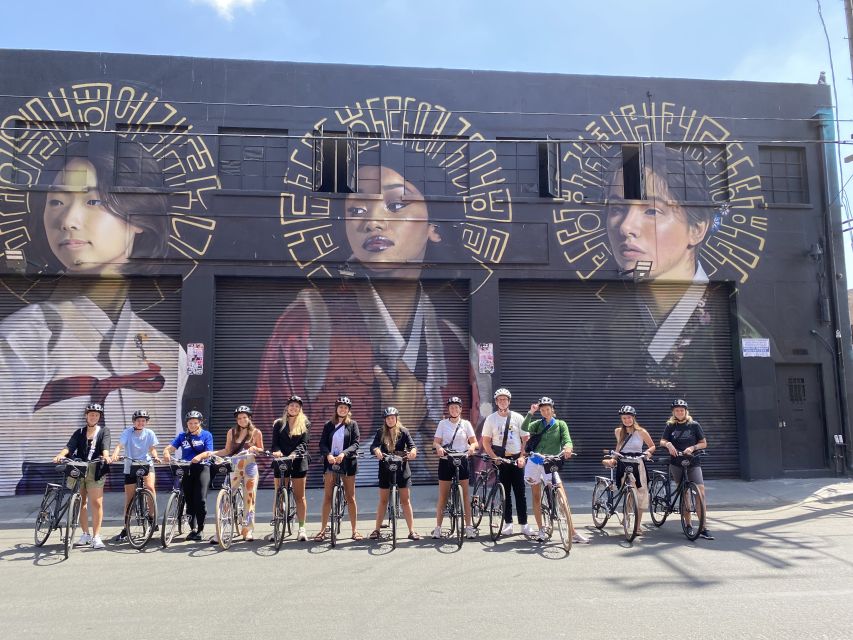Los Angeles: Arts District Bike Tour & Urban Adventure - Riding back through Little Tokyo and earning your food cravings