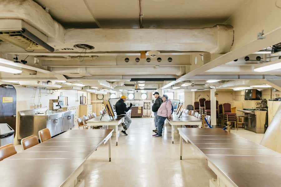 Los Angeles: Battleship Iowa Museum Ticket - Vicky the Dog app, the scavenger hunt, and why headphones matter