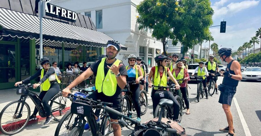 Los Angeles: Beverly Hills Guided Electric Bike Tour - Beverly Hills glamor: celebrity homes, MOCA Pacific Design Center, and Greystone Mansion