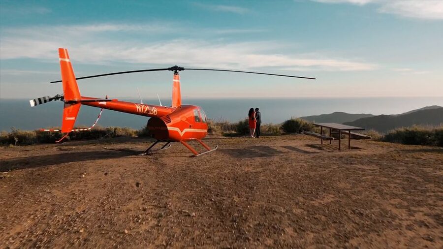 Los Angeles Helicopter Tour & Malibu Mountaintop Landing - The private Malibu mountaintop: what 30 minutes feels like