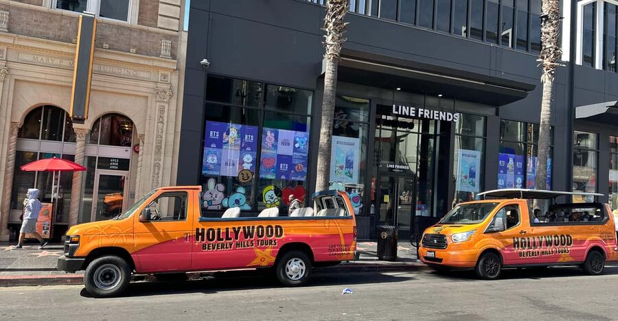Los Angeles: Hollywood and Beverly Hills Open-Top Bus Tour - Rodeo Drive and That Beverly Hills Glow