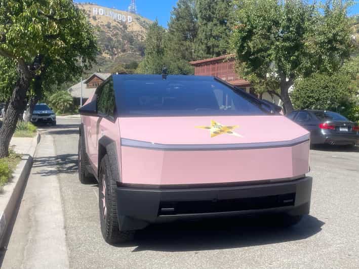 Los Angeles: Hollywood Sign Tesla Cyber Truck Tour - What You Get From a 50-Minute Hollywood Sign Cybertruck Ride