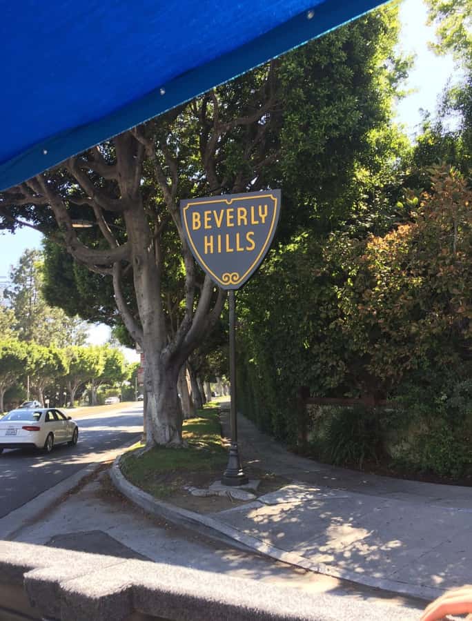 Los Angeles: Hollywood Tour & Celebrity Homes - Mulholland Drive and the Hollywood Sign photo moment