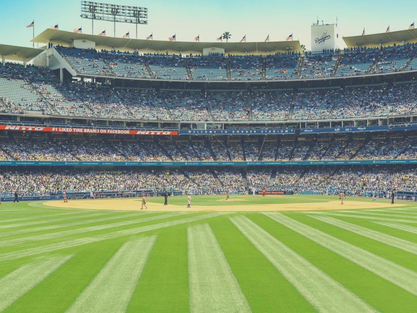 Los Angeles: LA Dodgers MLB Game Ticket at Dodger Stadium - Your ticket includes a phone entry pass and a real seat