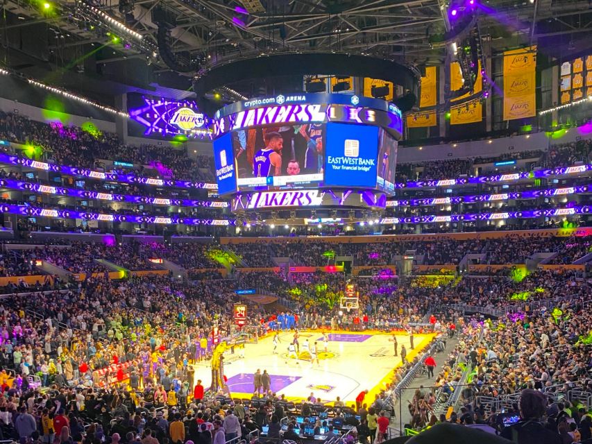Los Angeles: Los Angeles Lakers Basketball Game Ticket - Getting in smoothly at Crypto.com Arena: gates, seats, and what not to bring