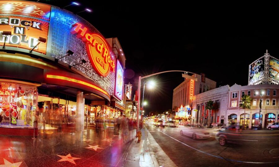 Los Angeles: Meal at the Hard Rock Cafe Hollywood - What You Actually Eat: Legendary Burgers, Salads, and Dessert Choices