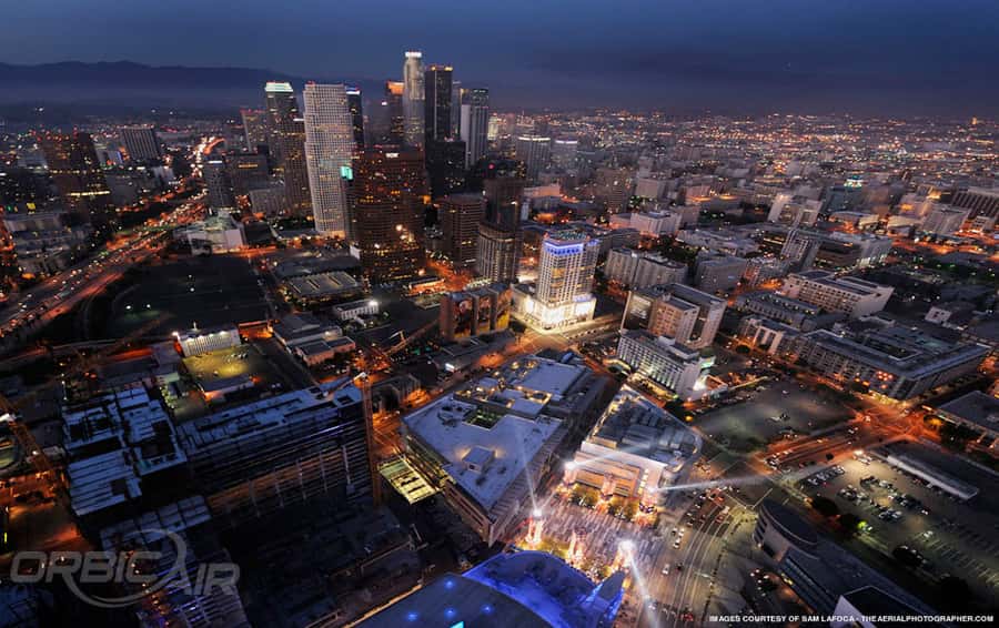 Los Angeles Night Helicopter Tour: Hollywood & City Lights - Entering the Bob Hope Airport World (Burbank Start Point)