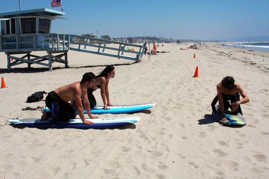 Los Angeles: Private Surfing Lesson - A Private 2-Hour Surf Lesson on LA Beaches