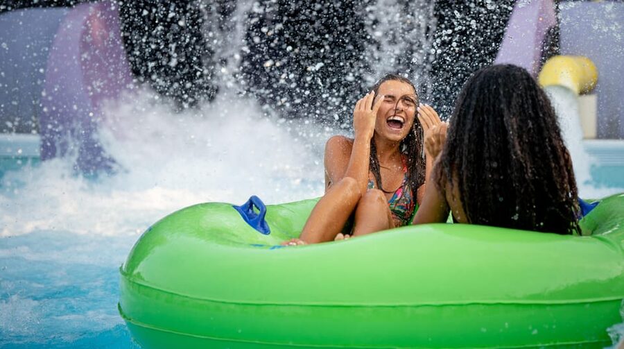 Los Angeles: Raging Waters Admission Ticket - Wave Pool and Lazy River Reset Time