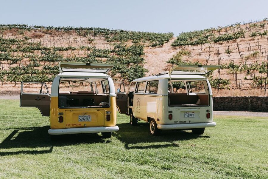 Malibu: Vintage VW Bus and Vineyard Tour - Your guide makes the whole thing: Stephanie, Ben, and Elena