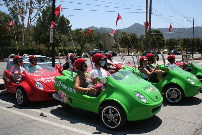 Mini-Car Sunrise Tour in Hollywood with Breakfast - The ride setup at Sunny Day Scoot, where you learn fast
