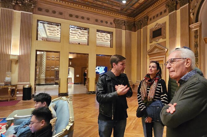 Oscar History and Film Set Studio Tour at the Biltmore Hotel - Olive Street Entrance and the Crystal Ballroom, from street-level to gala-lights