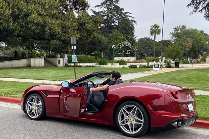 Private Ferrari California T Drive from Hollywood to Sunset Plaza - Video capture, included Ferrari photos, and the Go-Pro add-on decision
