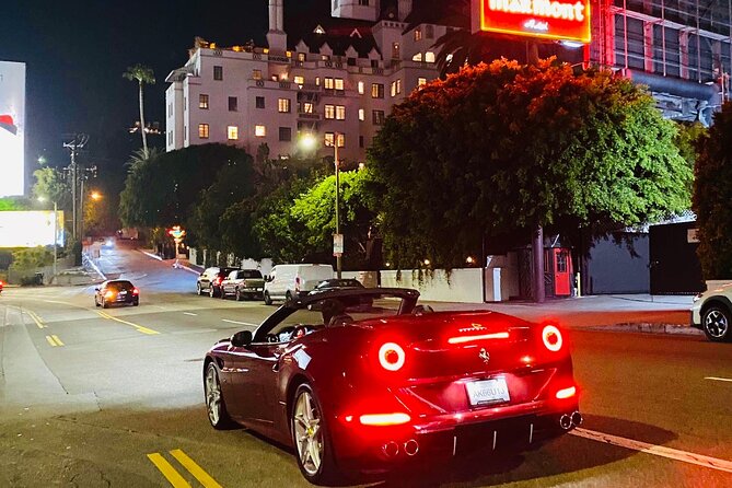 Private Ferrari Driving Tour from Hollywood to Sunset - Hollywood Blvd Stop: Where the Ride Starts to Feel Real