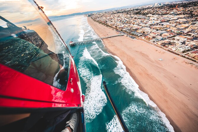Private Helicopter Tour of Hollywood Sign, Beaches and More - From Long Beach to LA’s Biggest Landmarks, Without the Long Day