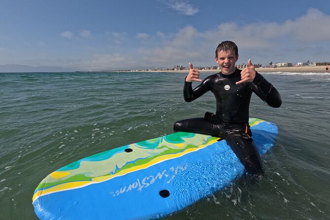 Private Surf Lesson in Venice Beach - The Equipment Advantage: Surfboard and Wetsuit Included