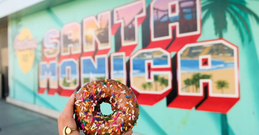 Santa Monica Donut Adventure by Underground Donut Tour - Sidecar Doughnuts: When Art Takes Over the Donut Case