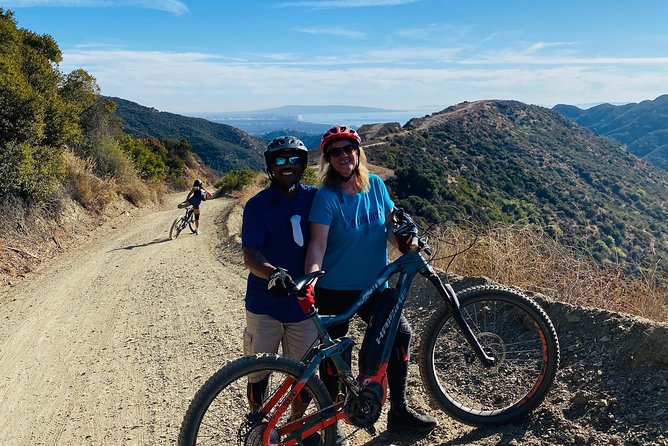 Scenic Santa Monica Electric Mountain Bike Tour (Beginner) - The scenic canyon stretch: Pacific Ocean and LA Basin viewpoints
