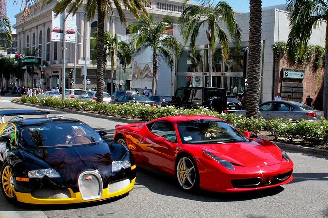 Shared 3 Hour Los Angeles Tour - Stop 3: Beverly Hills Sign photo moment, plus the coin fountain