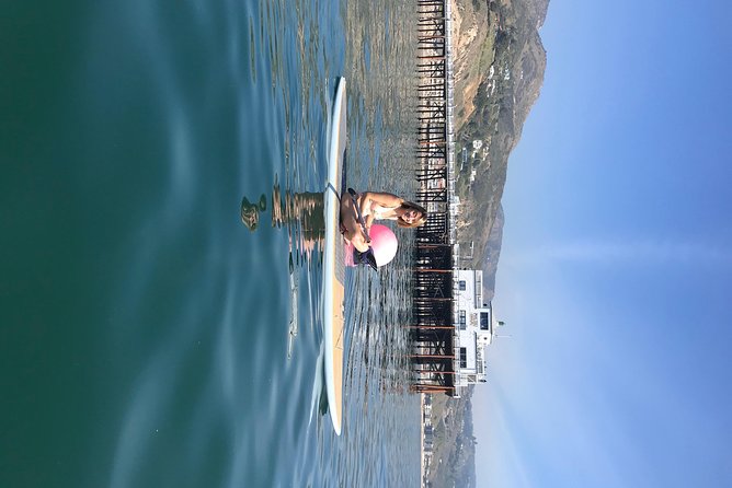 Stand up Paddle Board in Malibu - Meeting point at 23000 Pacific Coast Hwy: easy to find, easy to plan around