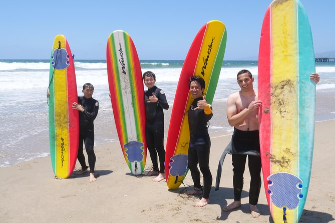 Surf Class for Beginners in Venice - Instructors you’ll hear about: Alex, Alexi, Felipe, Martin, and Diego