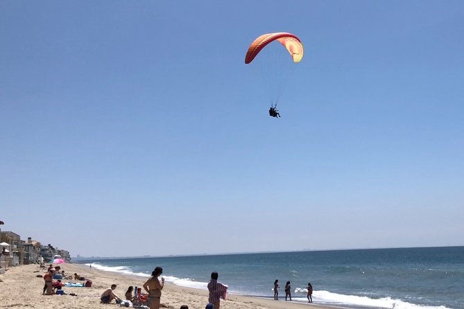 Tandem Paragliding flight with instructor in Malibu - The 10-minute safety briefing, and why it is shorter than you might think