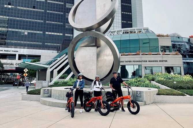 The Beverly Hills E-Bike Tour - WeHo Baby: starting the tour with a lively angle on LA