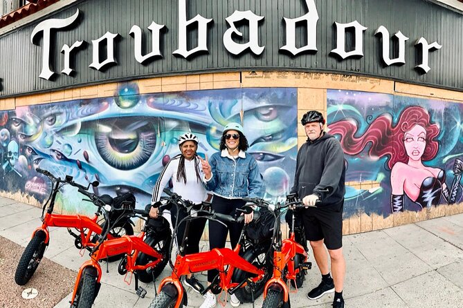 The Beverly Hills E-Bike Tour - The movie-and-actors museum stop and the most photographed spot