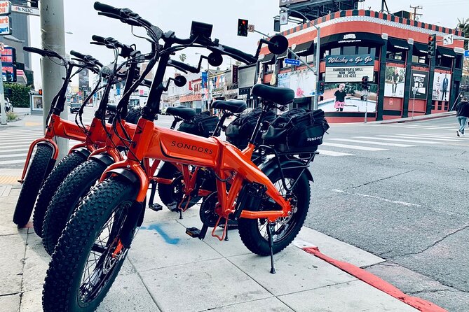 The Beverly Hills E-Bike Tour - LACMA on Museum Row near the La Brea Tar Pits area