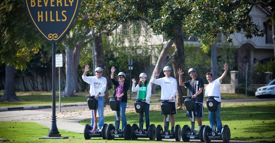 The Beverly Hills Segway Tour - Rodeo Drive glide time, what you see beyond the storefronts